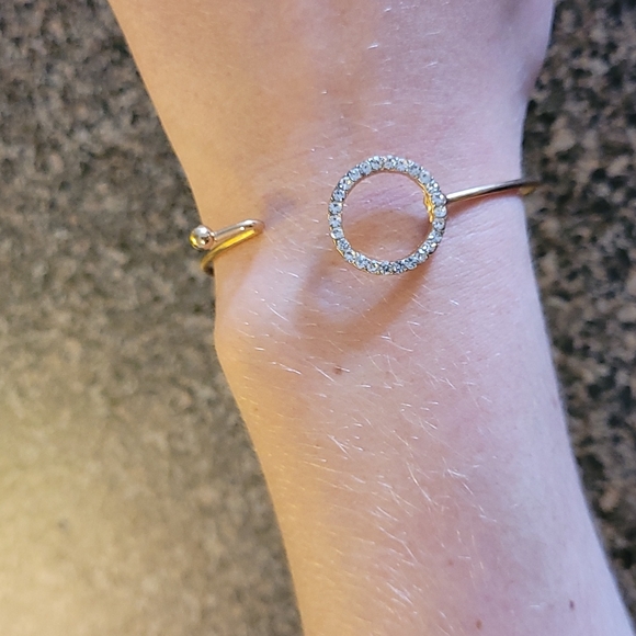 XO Gold + Diamond Bracelet - Picture 4 of 5